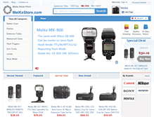 Tablet Screenshot of meikestore.com